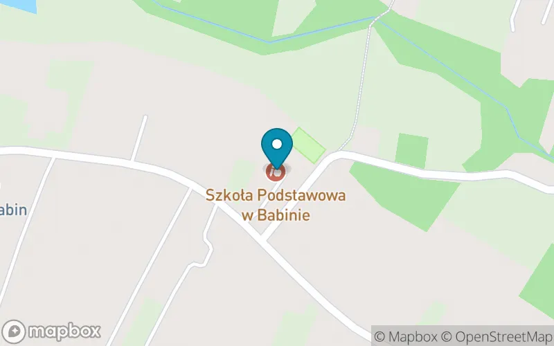 Lokalizacja: Szkoła Podstawowa w Babinie