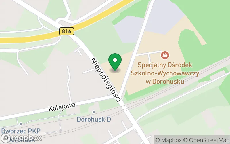 Lokalizacja: Przedszkole Specjalne w Specjalnym Ośrodku Szkolno - Wychowawczym w Dorohusku