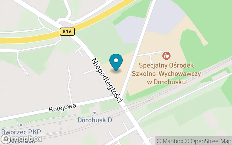 Lokalizacja: Szkoła Podstawowa Specjalna w Specjalnym Ośrodku Szkolno - Wychowawczym w Dorohusku