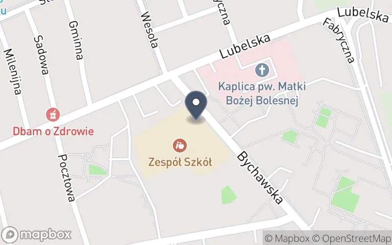 Lokalizacja: Zespół Szkół im. Mikołaja Kopernika w Bełżycach