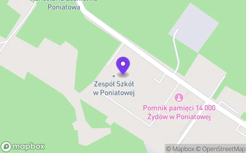 Lokalizacja: Branżowa Szkoła I Stopnia w Poniatowej