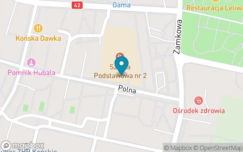 Lokalizacja: Szkoła Podstawowa nr 2 im. Stanisława Staszica w Końskich