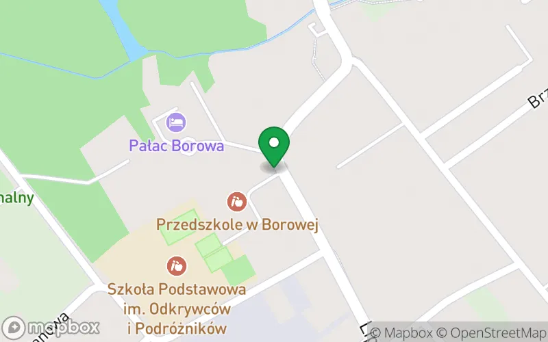 Lokalizacja: Przedszkole w Borowej