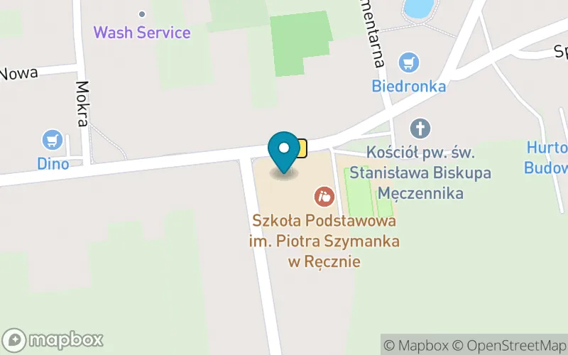 Lokalizacja: Szkoła Podstawowa w Ręcznie