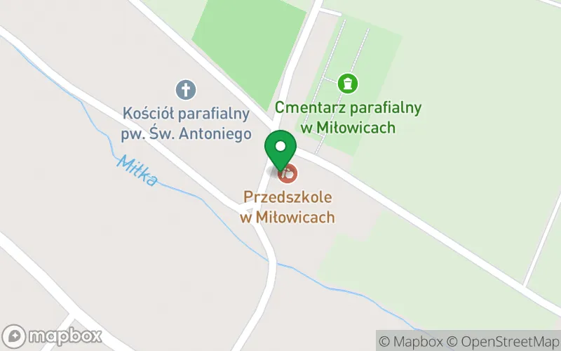Lokalizacja: Przedszkole Publiczne w Miłowicach