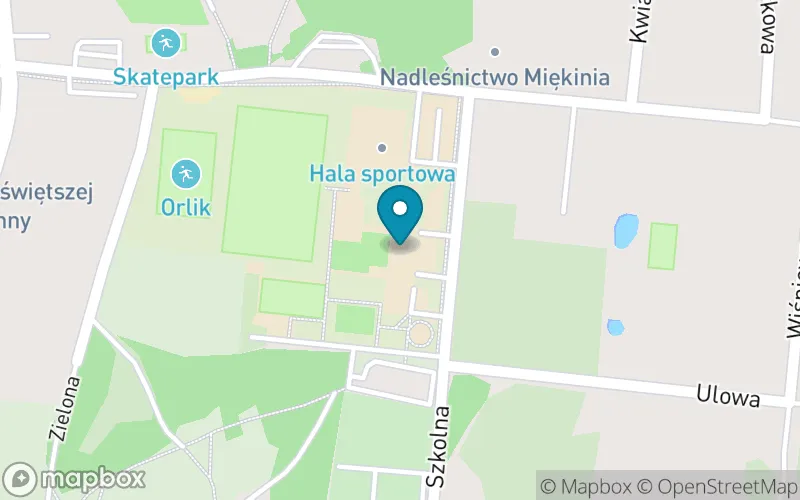 Lokalizacja: Szkoła Podstawowa w Miękini