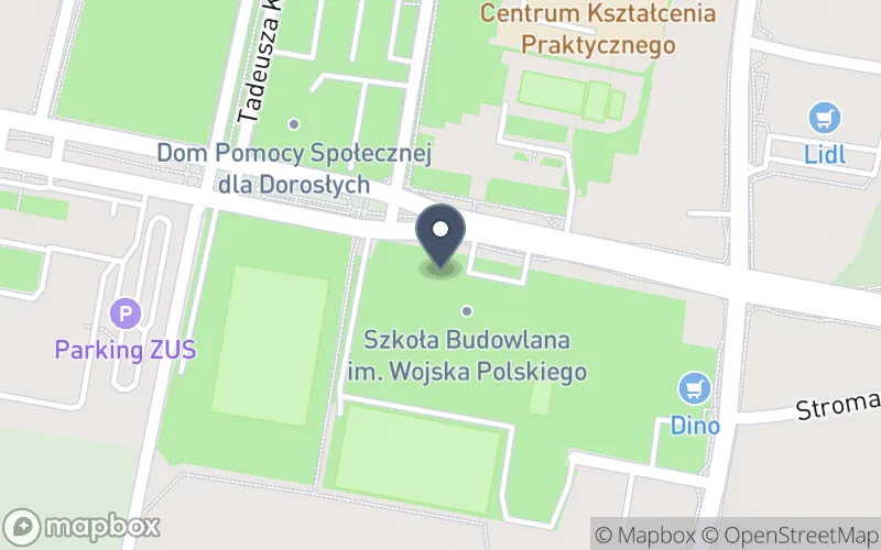 Lokalizacja: Zespół Szkół Budowlanych im. Wojska Polskiego w Legnicy