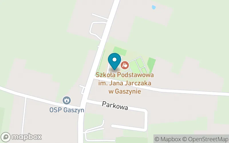 Lokalizacja: Szkoła Podstawowa im. Jana Jarczaka w Gaszynie