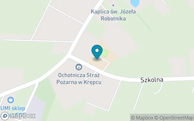 Lokalizacja: Szkoła Podstawowa im. Marii Wójcik w Krępcu