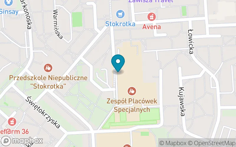 Lokalizacja: Szkoła Podstawowa Specjalna nr 12 w Legnicy