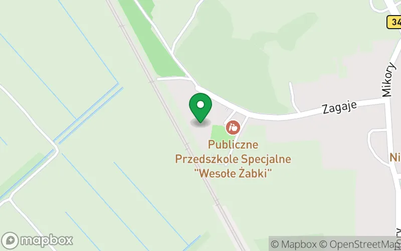 Lokalizacja: Publiczne Przedszkole Specjalne "Wesołe Żabki"