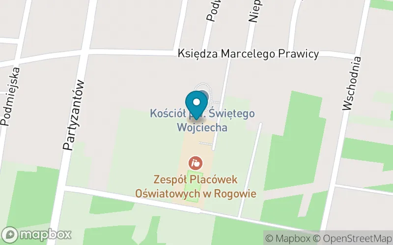 Lokalizacja: Zespół Placówek Oświatowych w Rogowie Szkoła Podstawowa im. Jana Pawła II w Rogowie