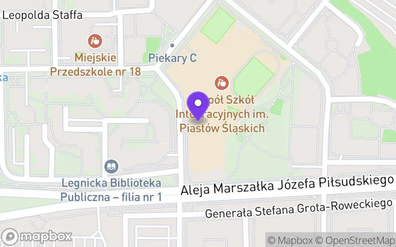 Lokalizacja: Liceum Ogólnokształcące Integracyjne w Legnicy