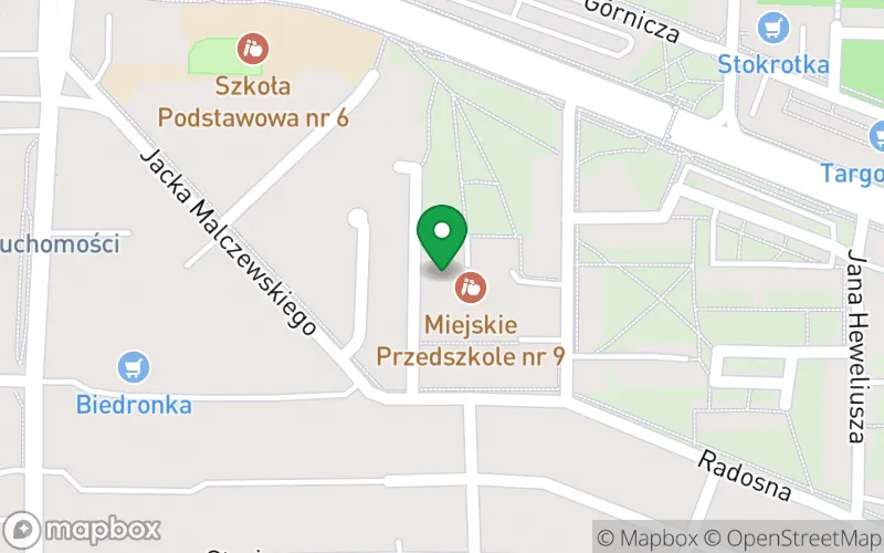 Lokalizacja: Miejskie Przedszkole nr 9 w Legnicy