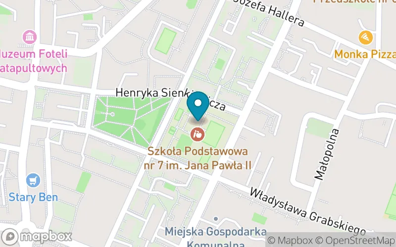 Lokalizacja: Szkoła Podstawowa nr 7 im. Jana Pawła II w Oleśnicy