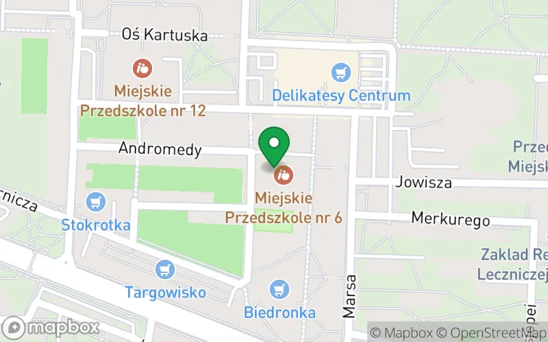 Lokalizacja: Miejskie Przedszkole Specjalne nr 6 dla Dzieci Słabowidzących w Legnicy