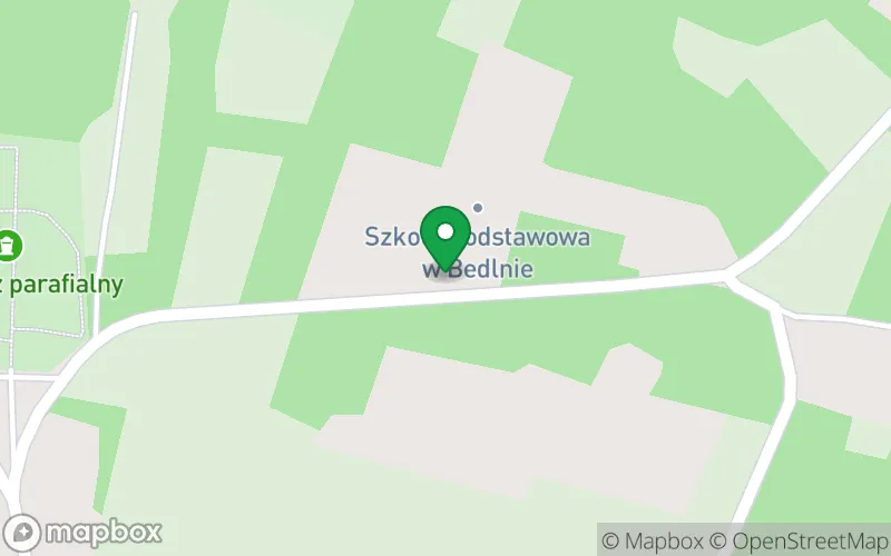 Lokalizacja: Zespół Placówek Oświatowych w Bedlnie Przedszkole w Bedlnie
