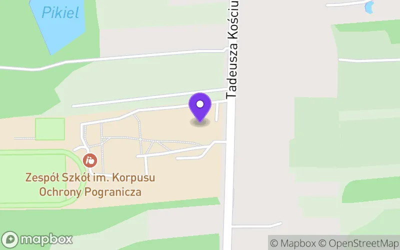 Lokalizacja: II Liceum Ogólnokształcące w Zespole Szkół im. Korpusu Ochrony Pogranicza Szydłowcu