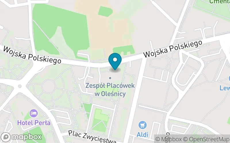 Lokalizacja: Szkoła Podstawowa Specjalna nr 5 w Oleśnicy w Specjalnym Ośrodku Szkolno-Wychowawczym im. Sybiraków w Oleśnicy