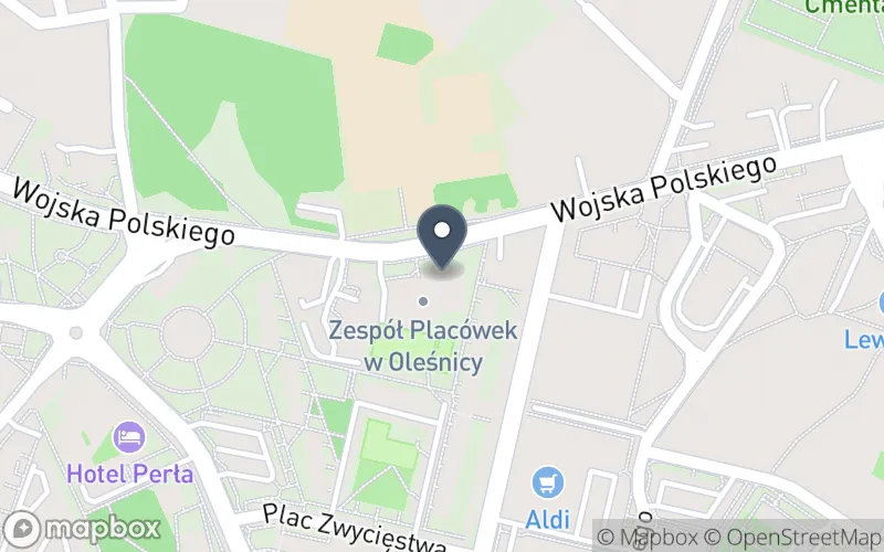 Lokalizacja: Zespół Placówek Specjalnych w Oleśnicy