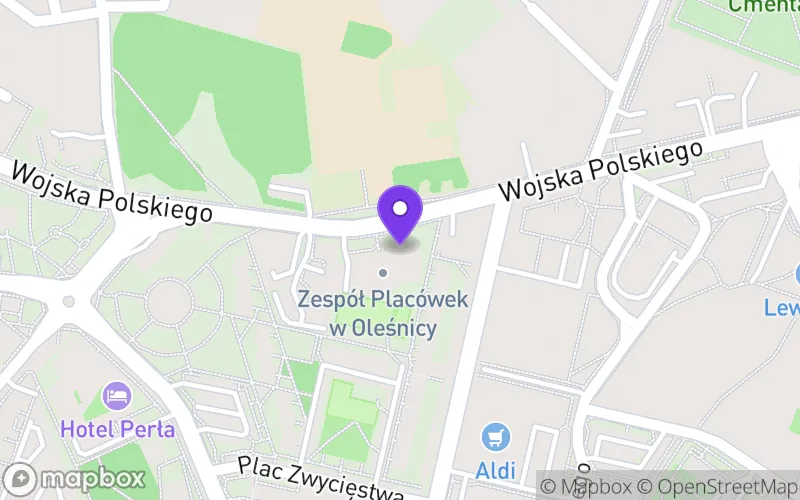 Lokalizacja: Branżowa Szkoła Specjalna I Stopnia nr 2 w Oleśnicy w Specjalnym Ośrodku Szkolno-Wychowawczym im. Sybiraków w Oleśnicy