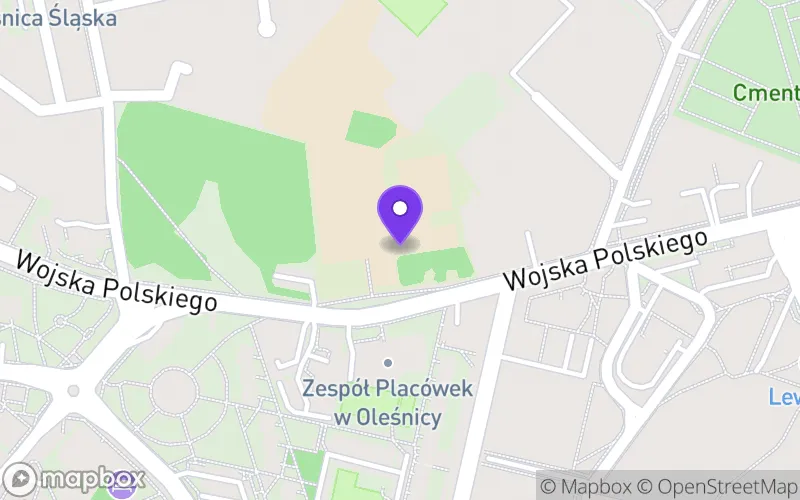 Lokalizacja: Branżowa Szkoła I Stopnia nr 1 w Oleśnicy w Zespole Szkół Zawodowych im. Marii Skłodowskiej-Curie w Oleśnicy