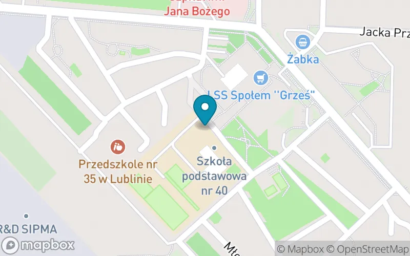 Lokalizacja: Szkoła Podstawowa nr 40 im. Lubelskiego Lipca 1980