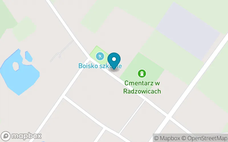Lokalizacja: Szkoła Podstawowa w Radzowicach