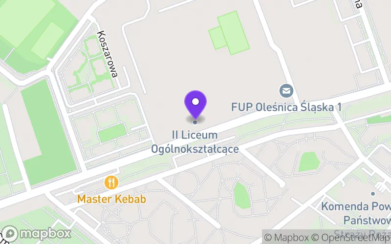 Lokalizacja: II Liceum Ogólnokształcące im. Ks. Jana Twardowskiego w Oleśnicy