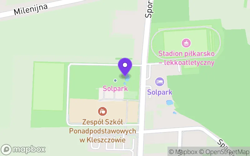 Lokalizacja: Technikum Nowoczesnych Technologii im. Jana Pawła II w Kleszczowie