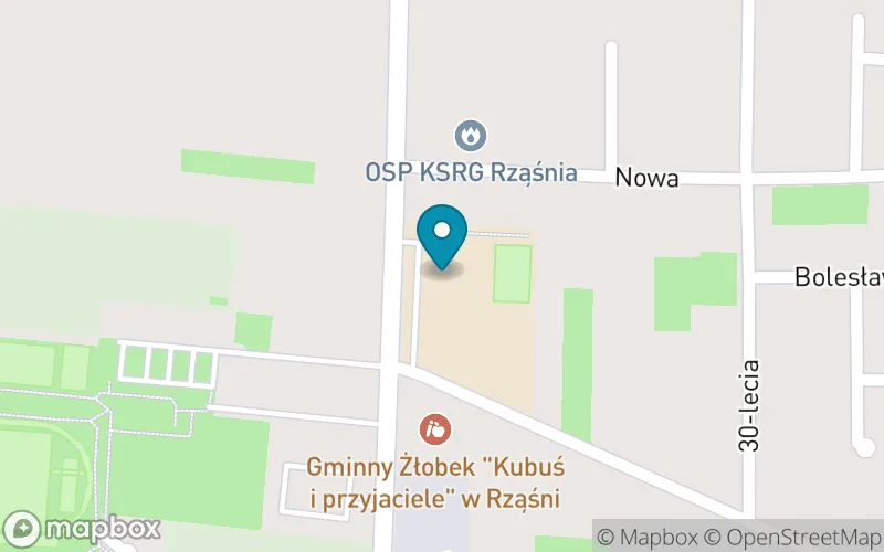 Lokalizacja: Szkoła Podstawowa w Rząśni