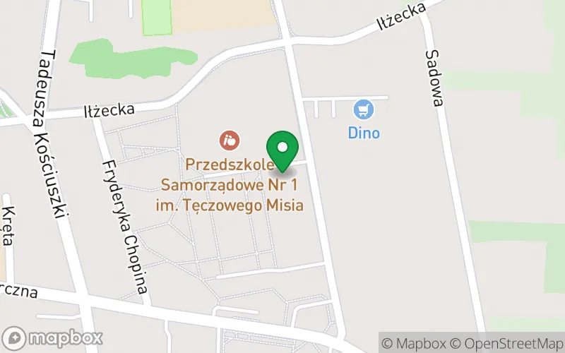 Lokalizacja: Przedszkole Samorządowe nr 1 im. Tęczowego Misia w Szydłowcu