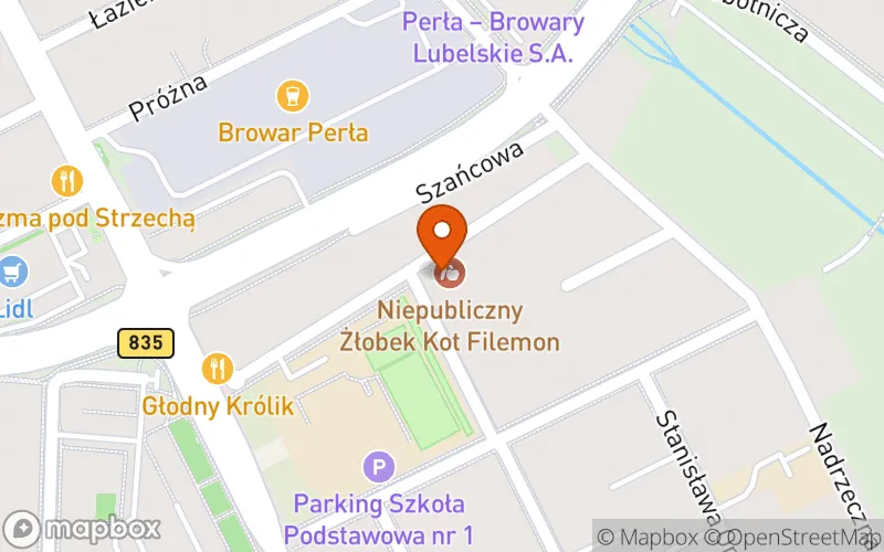 Lokalizacja: Niepubliczny Żłobek "Kot Filemon"