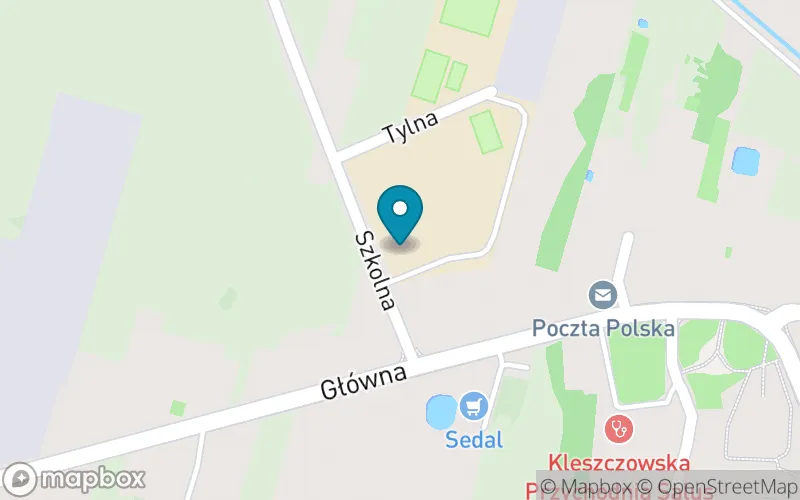 Lokalizacja: Szkoła Podstawowa im. Janusza Korczaka w Kleszczowie