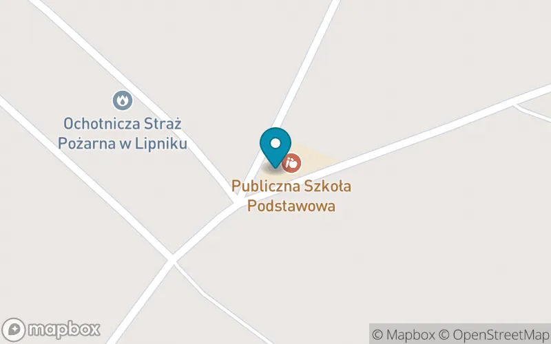 Lokalizacja: Publiczna Szkoła Podstawowa w Lipniku