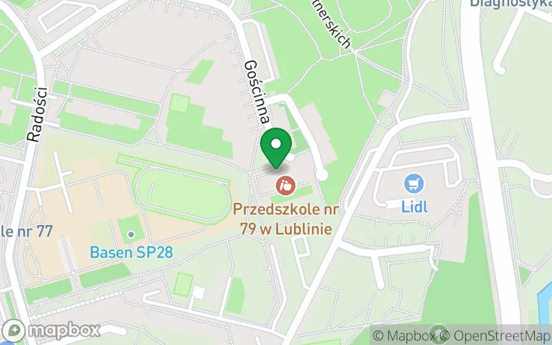 Lokalizacja: Przedszkole nr 79 w Lublinie