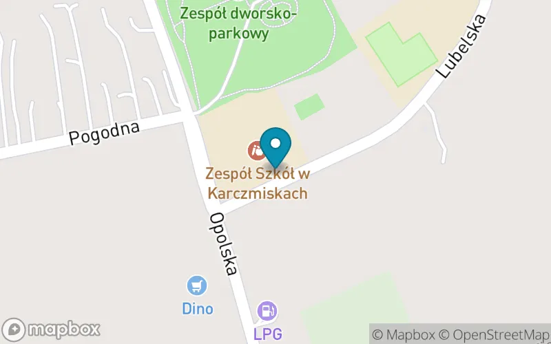 Lokalizacja: Szkoła Podstawowa im. Macieja Rataja w Karczmiskach
