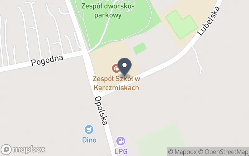 Lokalizacja: Zespół Szkół w Karczmiskach