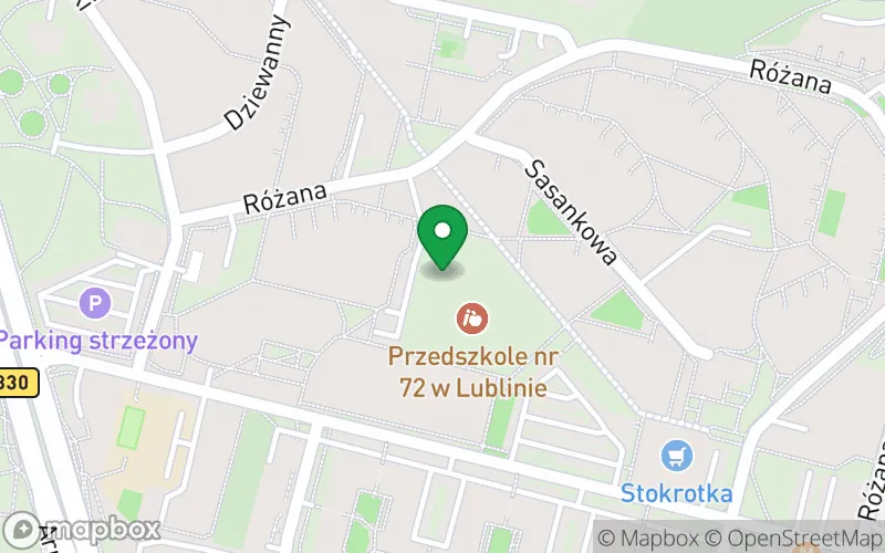 Lokalizacja: Przedszkole nr 72 w Lublinie