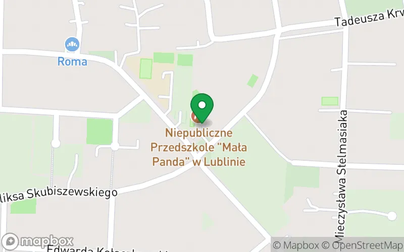 Lokalizacja: Niepubliczne Przedszkole "Mała Panda" w Lublinie