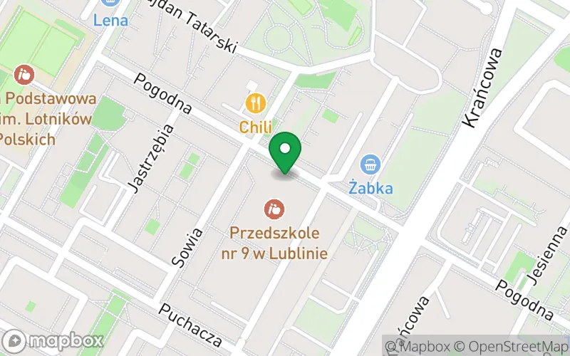 Lokalizacja: Przedszkole nr 9 w Lublinie