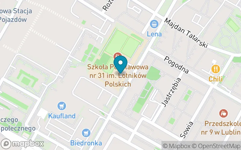 Lokalizacja: Szkoła Podstawowa nr 31 im. Lotników Polskich w Lublinie