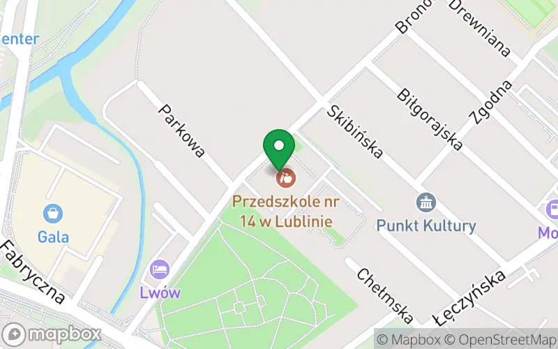 Lokalizacja: Przedszkole nr 14 w Lublinie