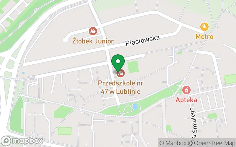 Lokalizacja: Przedszkole nr 47 w Lublinie