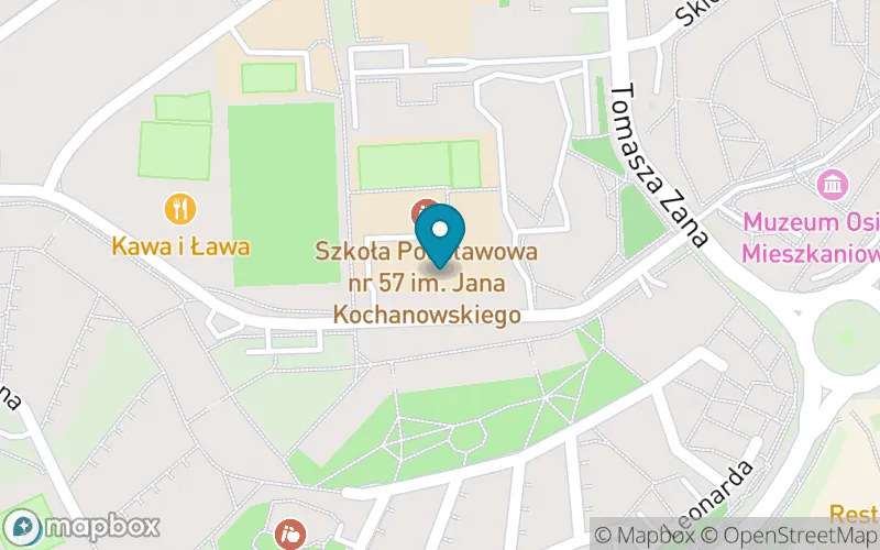 Lokalizacja: Szkoła Podstawowa nr 57 im. Jana Kochanowskiego