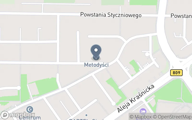 Lokalizacja: "College Of English" Szkoła Języka Angielskiego "U Metodystów"