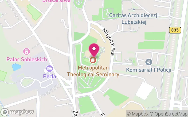 Lokalizacja: Metropolitalne Seminarium Duchowne w Lublinie