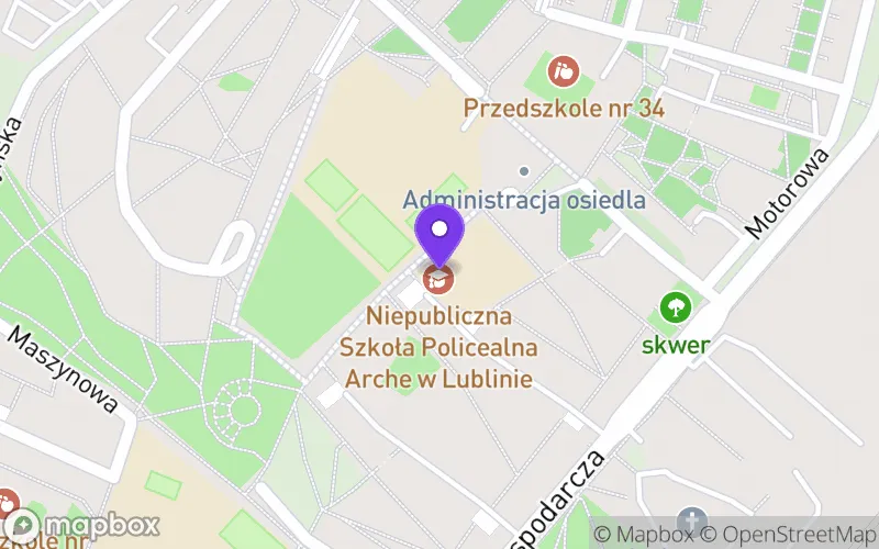 Lokalizacja: Niepubliczne Liceum Ogólnokształcące Arche w Lublinie