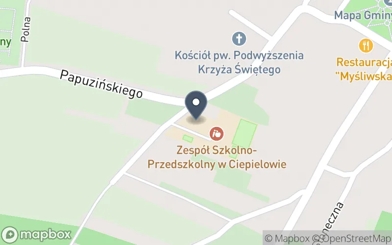 Lokalizacja: Zespół Szkolno-Przedszkolny w Ciepielowie