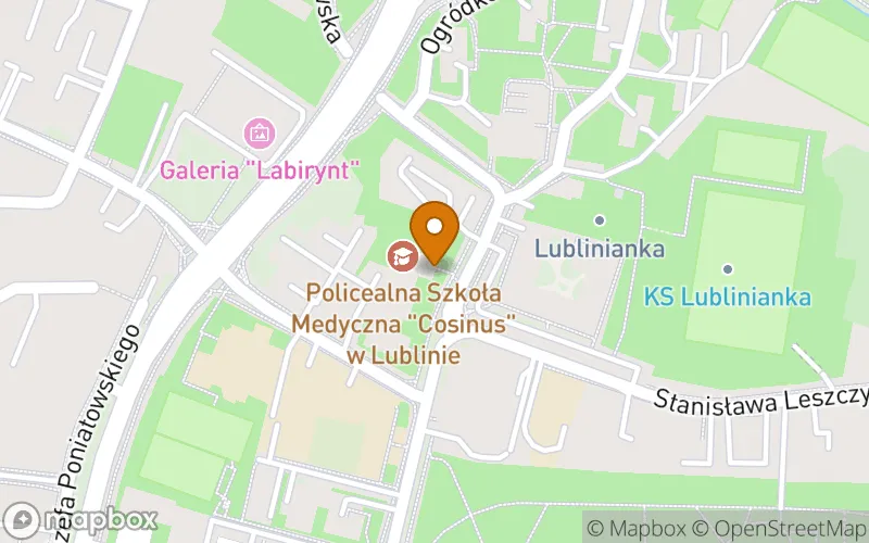 Lokalizacja: Policealna Szkoła Medyczna "Cosinus" w Lublinie